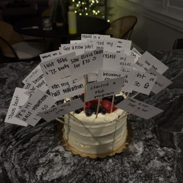 Accomplishment Cake