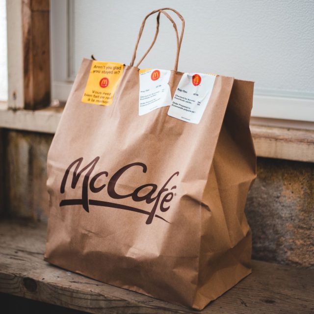 A mystery Uber Eats delivery