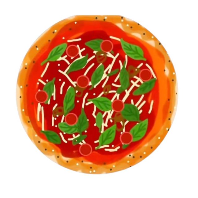 Cook a pizza texting game