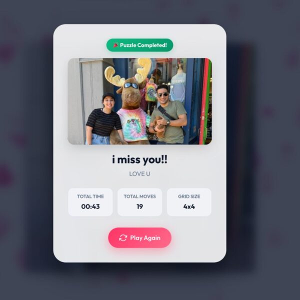 Custom Multiplayer Love Puzzle
