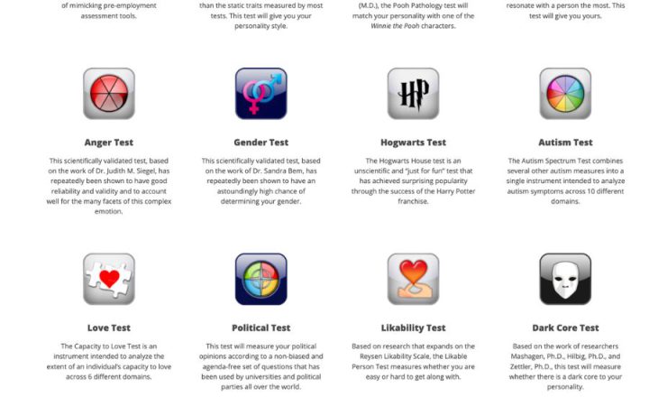 Take Personality Tests