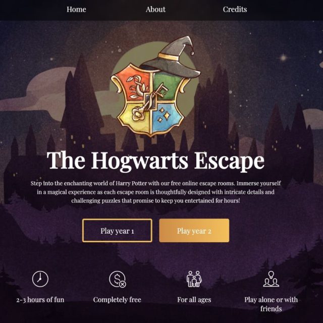 Hogwarts Escape Room