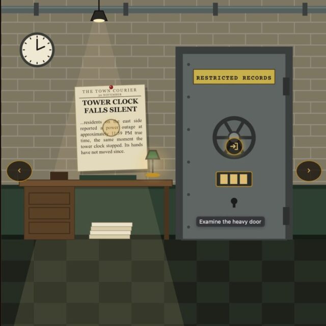 Case for Two Escape Room
