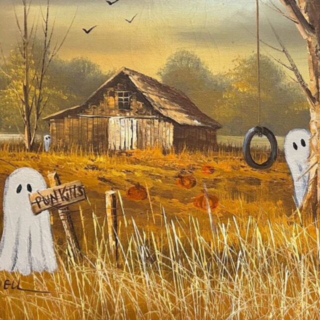 Ghost Thrift Painting