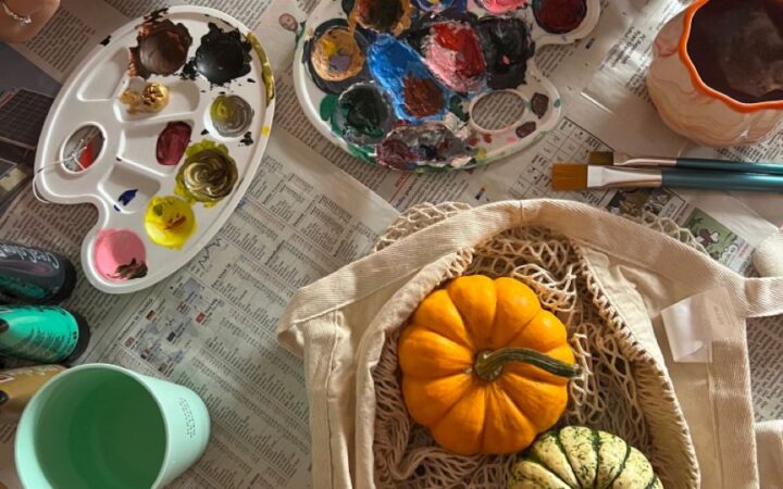 Mini Pumpkin Painting
